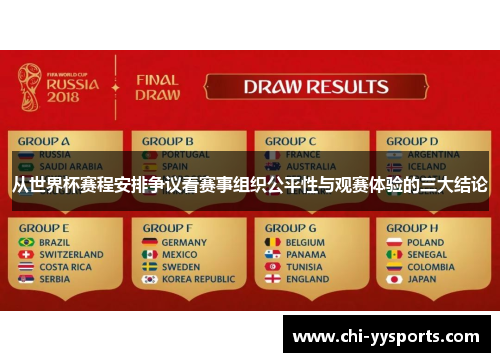 从世界杯赛程安排争议看赛事组织公平性与观赛体验的三大结论 从世界杯赛程安排争议看赛事组织公平性与观赛体验的三大结论