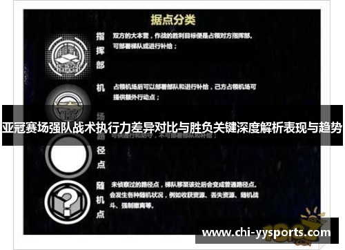 亚冠赛场强队战术执行力差异对比与胜负关键深度解析表现与趋势 亚冠赛场强队战术执行力差异对比与胜负关键深度解析表现与趋势
